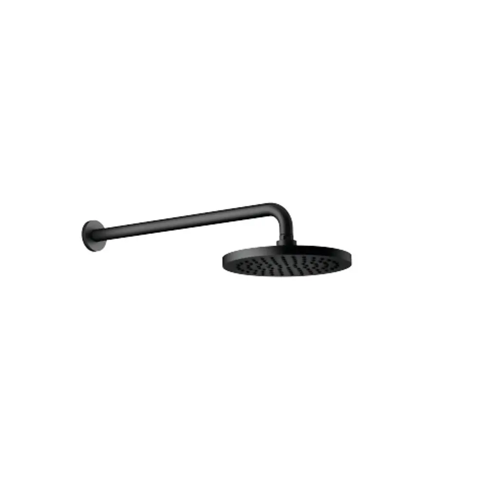 DORNBRACHT Regenbrause mit Wandanbindung SERIENSPEZIFISCH 28649970 220 mm Schwarz matt, 28649970-33 Galeriebild 1